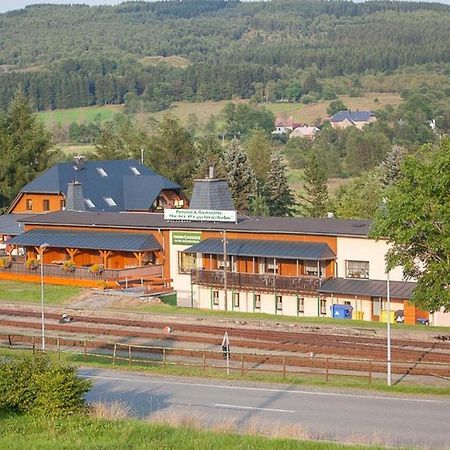 Pension An Der Erzgebirgsbahn Oberwiesenthal Ngoại thất bức ảnh